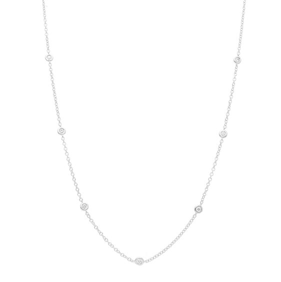 Collar Babila Milano Mujer in Oro blanco Diamante 0.21 Ct BBGT07CB03 - BBGT07CB03